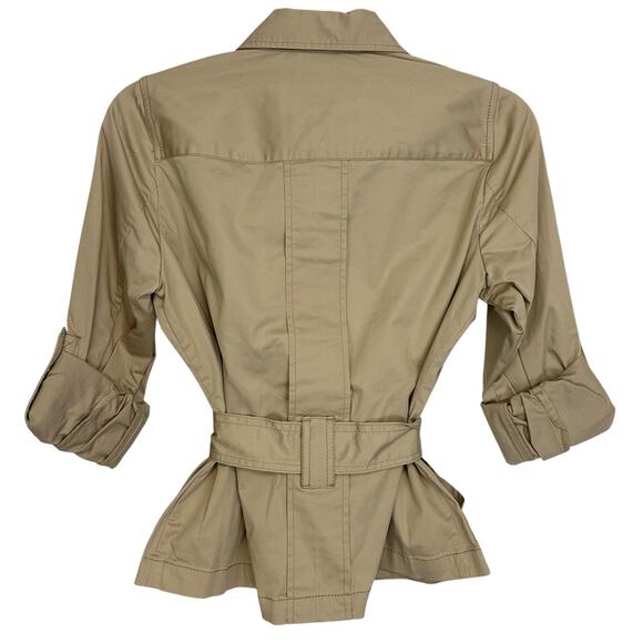 NWT Set of 2 Vintage Y2K Old Navy Cargo Jacket Tan & Brown Size XS - Picture 5 of 14